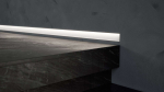 Lumines profile type TIANO lacquered black, 2,02 m