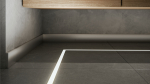 Lumines profile type Runo lacquered black, 3 m