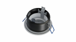 Ceiling lighting point fitting LISA cast round Fixted white