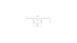 Profile LUMINES type NIPO nonanodized 2,02 m
