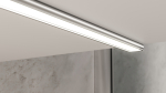 Lumines profile type D lacquered white, 2,02 m