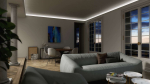Lumines profile type LOGI anodized silver, 3 m