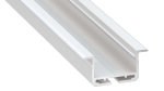Lumines profile type inSileda lacquered white, 1 m