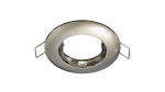 Ceiling lighting point fitting ROKA cast round Fixted satin