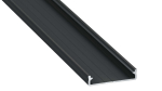 Lumines profile type SOLIS anodized black, 3 m