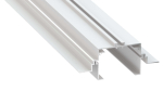 Profile Lumines type Talia M4 lacquered white, 1 m