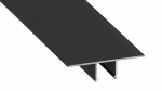 Profile LUMINES type Falco black lacquered 3 m