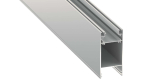 Lumines profile type DULIO anodized silver, 2,2 m