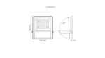 LED Floodligh 100W Solar NW