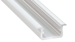 Lumines profile type B lacquered white, 2,02 m