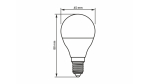LED source E14 7W G45 Neutral White