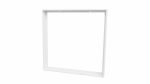 Surface frame for 60x60 LED panels - aluminum, white, foldable