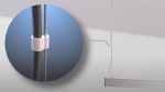 LUMINES calble fi 5mm holder, transparent