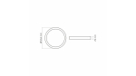 Panel LED 24W Surface  Round Neutral