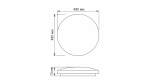 Oprawa sufitowa LED TOMA 48W NW