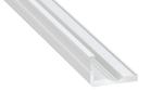 Lumines profile type F lacquered white, 2,02 m