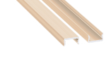 Profile LUMINES type atom Light Ivory lacquered 4,15 m
