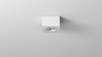 Ceiling spotlight fixture SPOT CARO square white