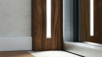 Lumines profile type inSileda lacquered black, 2,02 m