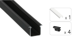 TEKKNI SKAGEN Set, black, milky cover, 3 m 3.0