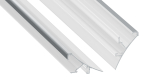 Lumines profile type LOGI lacquered white, 1 m