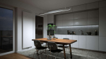 Lumines profile type CLARO lacquered white, 1 m