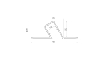 Profile LUMINES type Sono nonanodized 4,15 m