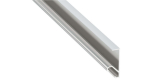 Lumines profile type Q20 anodized silver, 3 m
