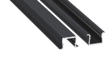 Profile LUMINES type axin Rock Anthracite lacquered 2,02 m