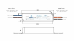 60W 12V IP67 ZPV constant voltage impulse power supply unit