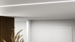 Lumines profile type Zati lacquered white, 1 m