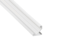 Profile TEKKNI+ type BARDE+ white lacquered, 1 m