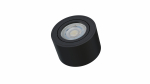 Ceiling spotlight fixture SPOT FIRA round black