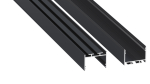 Profile LUMINES type alba Rock Anthracite lacquered 6,17 m