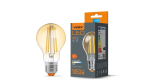 LED source E27 10W A60 Filament Amber WW