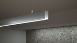 Lumines profile type CLARO lacquered white, 1 m