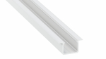Profile LUMINES type U white lacquered 3 m