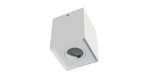 Ceiling spotlight fixture SPOT BERGEN square white