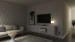 Lumines profile type FLARO lacquered black, 3 m