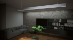 Lumines profile type Claro lackiert black, 1 m
