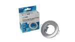 Ceiling lighting point fitting SARA round Fixted chrome