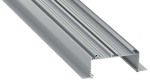 Lumines profile type SORGA anodized silver, 3 m