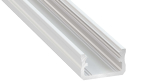 Lumines profile type A lacquered white, 3 m