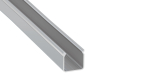 Profile TEKKNI+ type HELSE+ nonanodized, 1 m