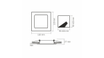 Panel LED 6W Square Neutral