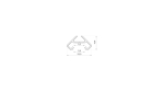 Profile LUMINES type ajar white lacquered 3 m