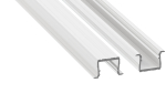 Profile LUMINES type axin white lacquered 1 m