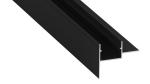 Profile LUMINES type Motta black lacquered 2,02 m