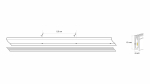 LED Neon Flex 3Y 6x12 126 LED/m 10,8W/m 24V BLUE