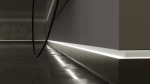 Lumines profile type Flaro anodized silver, 3 m